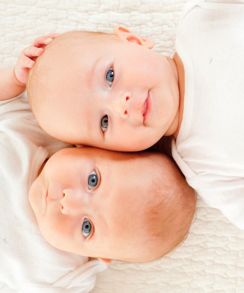 photo bébé jumeaux